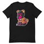 Playful Puppy - Pink Mask - Short-Sleeve Unisex T-Shirt