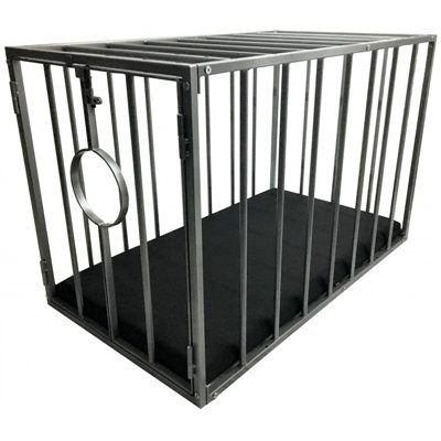 Metal Cage With A Head Hole