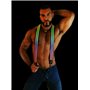 BREEDWELL Rainbow Glow Suspenders